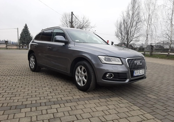 Audi Q5 cena 72000 przebieg: 158000, rok produkcji 2013 z Kraków małe 46